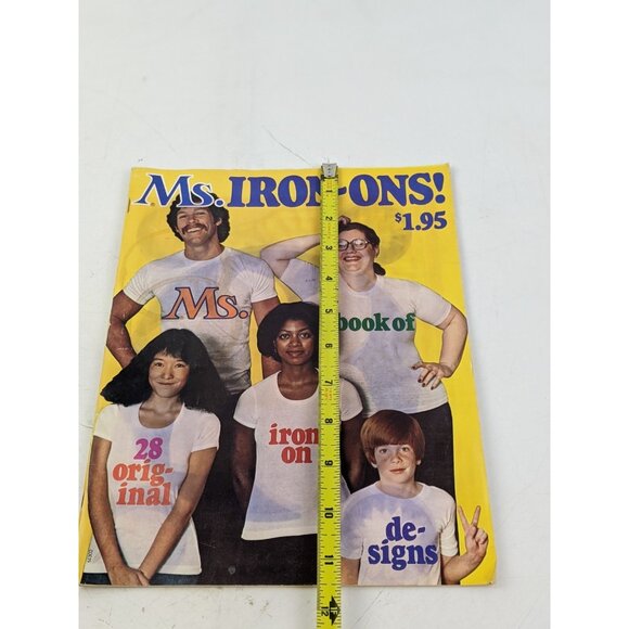1976 Ms. Magazine Book of Iron On Transfer Designs - Picture 9 of 9